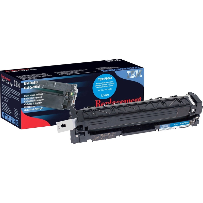 IBM Remanufactured Laser Toner Cartridge – Alternative for HP 410X (CF411X) – Cyan – 1 Each – 5000