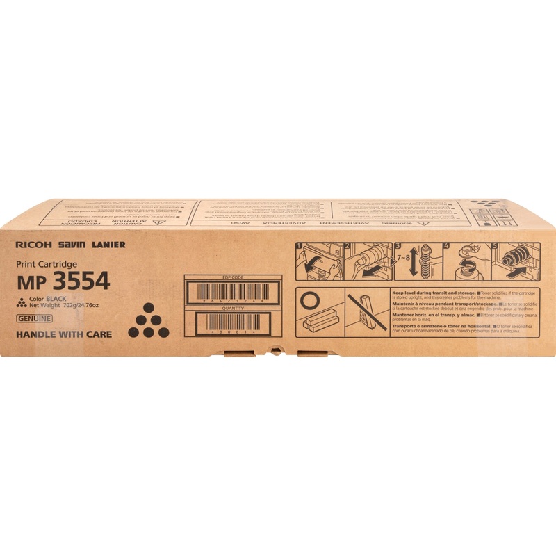 Ricoh Original Laser Toner Cartridge – Black – 1 Each – 24000