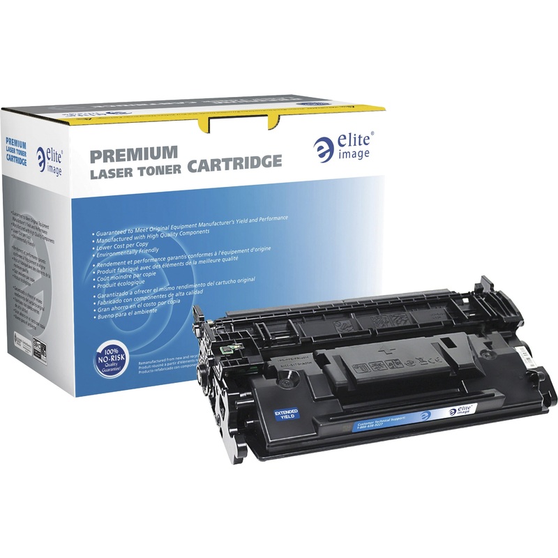 Elite Image Remanufactured Laser Toner Cartridge – Alternative for HP 26X – Black – 1 Each – 12000 Pages