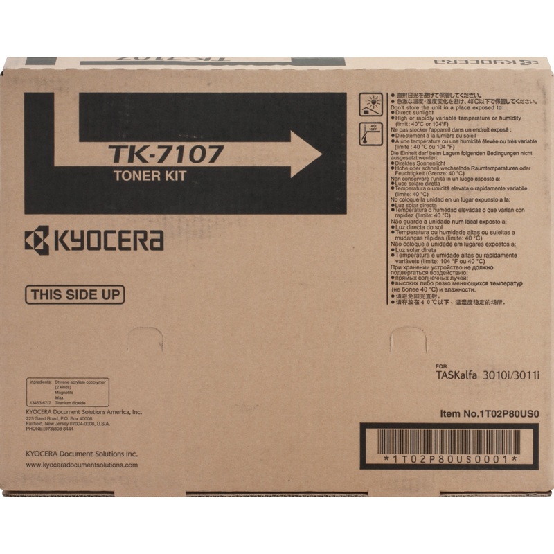 Kyocera Original Toner Cartridge – 20000 Pages – Black – 1 Each