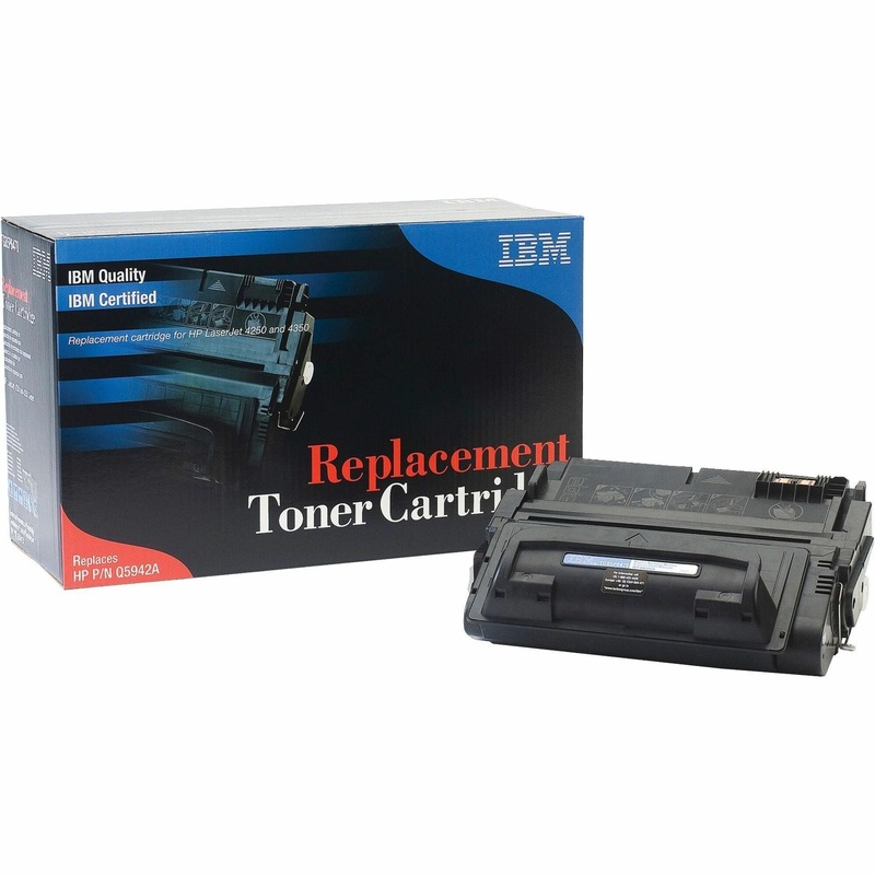 Turbon Remanufactured Laser Toner Cartridge – Alternative for HP 42A (Q5942A) – Black – 1 Each – 10000 Pages