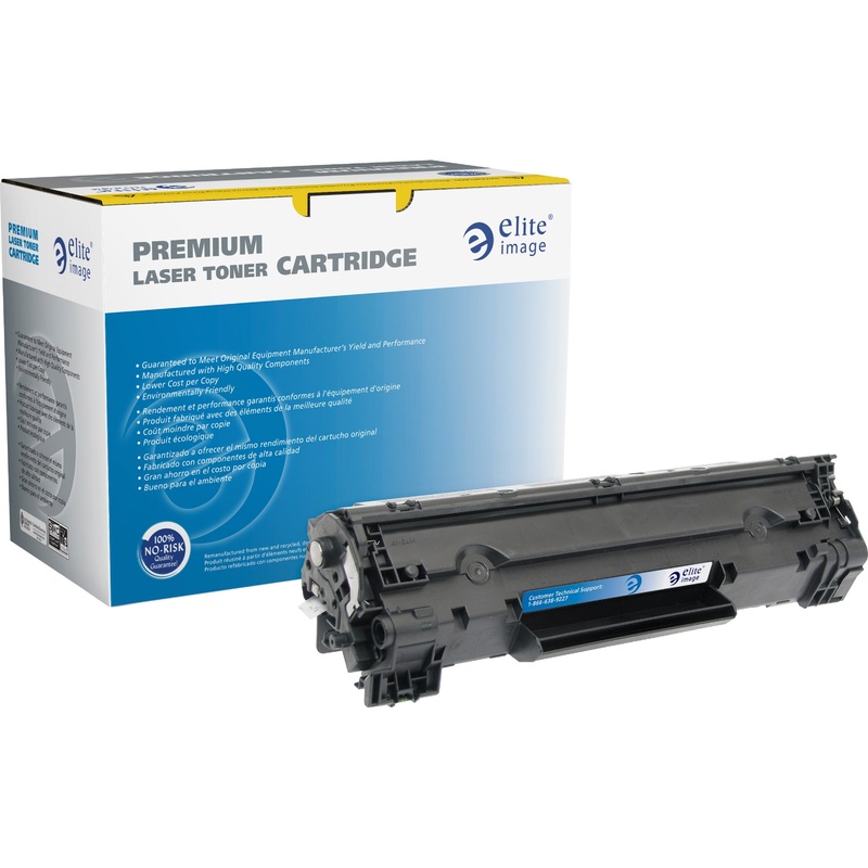 Elite Image Remanufactured MICR High Yield Laser Toner Cartridge – Alternative for HP 83X (CF283X) – Black – 1 Each – 2200 Pages