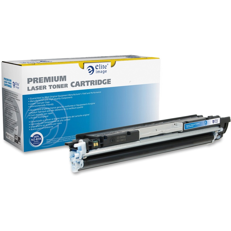 Elite Image Remanufactured Toner Cartridge – Alternative for HP 130A – Laser – 1000 Pages – Cyan – 1 Each
