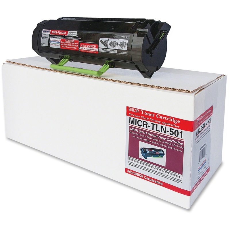 microMICR MICR Toner Cartridge – Alternative for Lexmark MS310 – Laser – Black – 1 Each