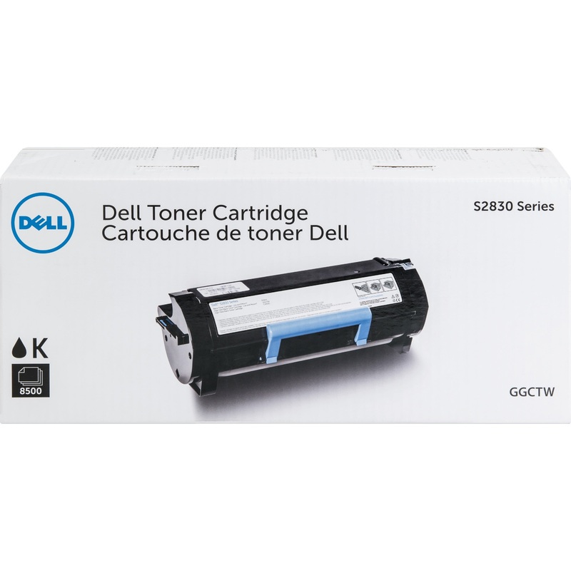 Dell Original High Yield Laser Toner Cartridge – Black – 1 Each – 8500 Pages
