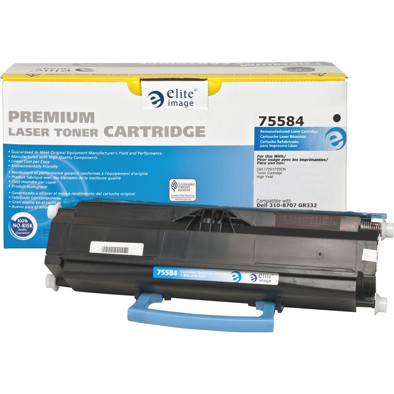 Elite Image Remanufactured Toner Cartridge – Alternative for Dell (310-8707) – Laser – 6000 Pages – Black – 1 Each
