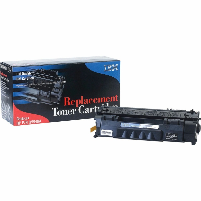 Turbon Remanufactured Toner Cartridge – Alternative for HP 49A (Q5949A) – Laser – 2500 Pages – Black – 1 Each