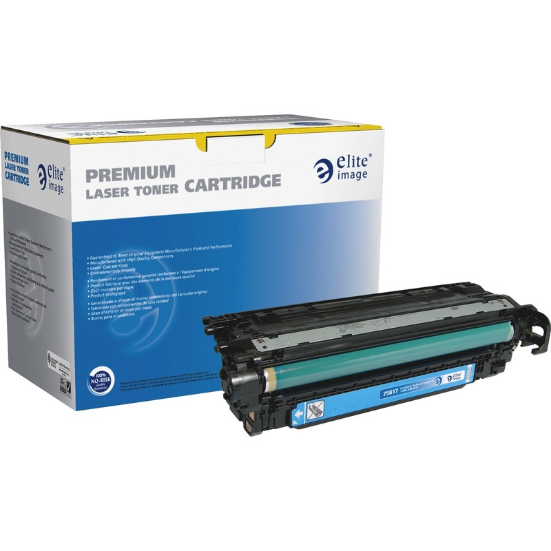 Elite Image Remanufactured Laser Toner Cartridge – Alternative for HP 507A (CE401A) – Cyan – 1 Each – 6000 Pages