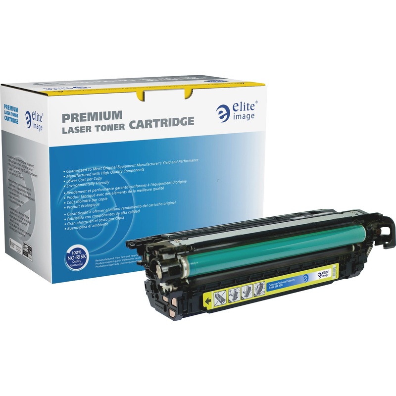 Elite Image Remanufactured Laser Toner Cartridge – Alternative for HP 653A/X (CF322A) – Yellow – 1 Each – 16500 Pages