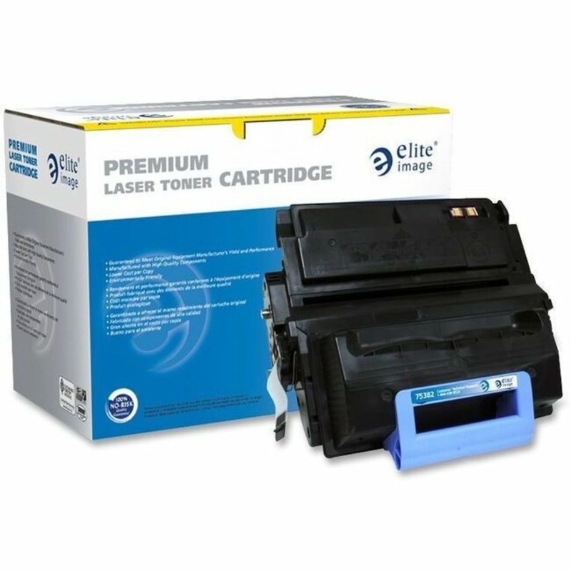 Elite Image Remanufactured Toner Cartridge – Alternative for HP 45A (Q5945A) – Laser – 18000 Pages – Black – 1 Each