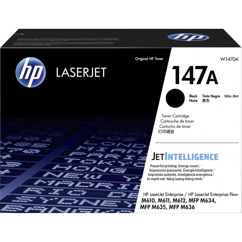 HP 147A Original Laser Toner Cartridge – Black – 1 / Carton – 10500 Pages