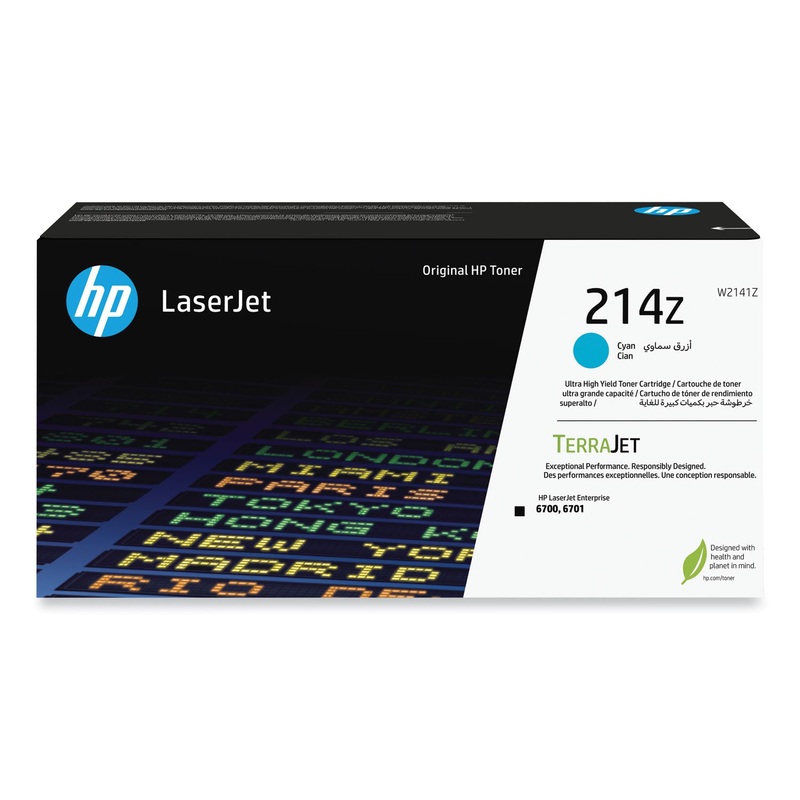 HP 214Z Original Laser Toner Cartridge – Cyan Pack