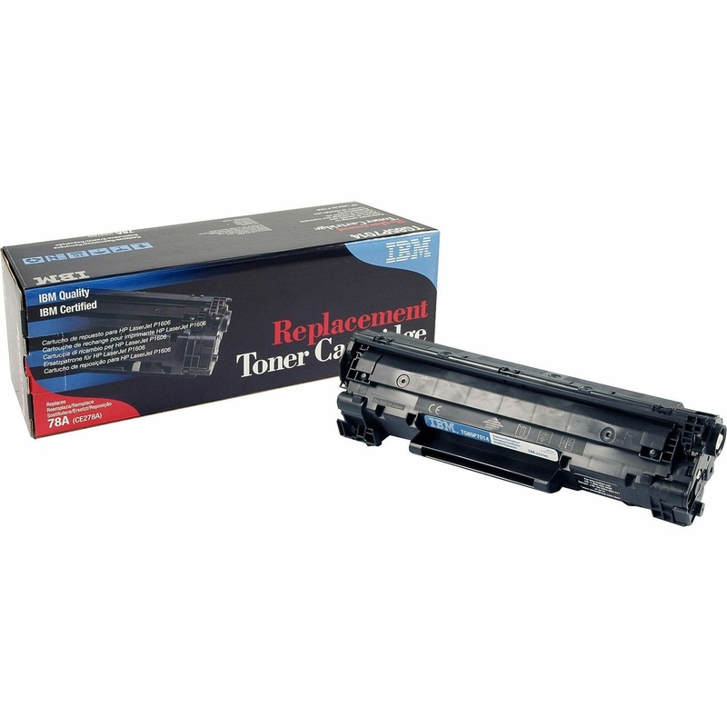 IBM Remanufactured Laser Toner Cartridge – Alternative for HP 78A (CE278A) – Black – 1 Each – 2100 Pages