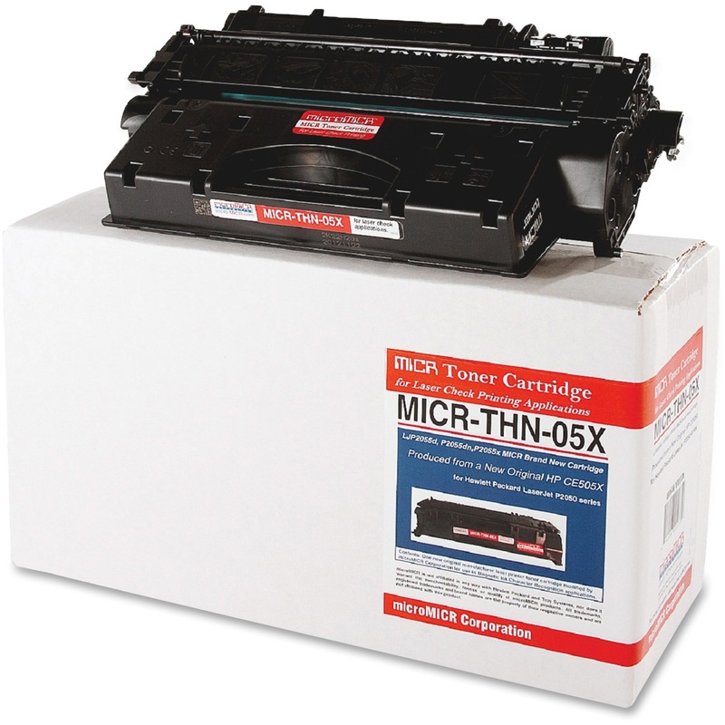 microMICR Remanufactured – Alternative for HP 05X MICR – Laser – 6500 Pages – Black – 1 Each