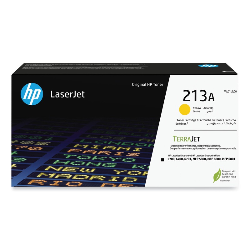 HP 213A Original Laser Toner Cartridge – Yellow Pack