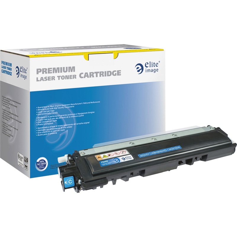 Elite Image Remanufactured Toner Cartridge – Alternative for Brother (TN210C) – Laser – 1400 Pages – Cyan – 1 Each