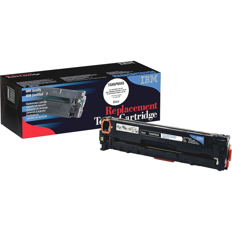 IBM Remanufactured Laser Toner Cartridge – Alternative for HP 305A (CE410A) – Black – 1 Each – 2200 Pages