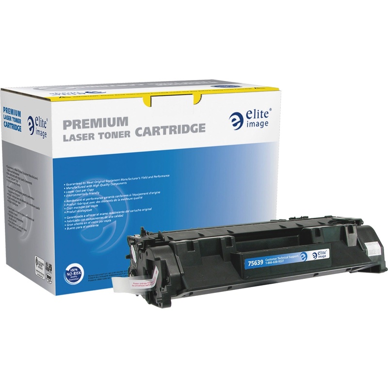 Elite Image Remanufactured MICR High Yield Laser Toner Cartridge – Alternative for HP 80A (CF280A) – Black – 1 Each – 2700 Pages
