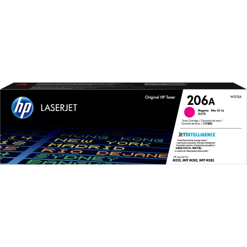 HP 206A Original Standard Yield Laser Toner Cartridge – Magenta – 1 Each – 1250 Pages