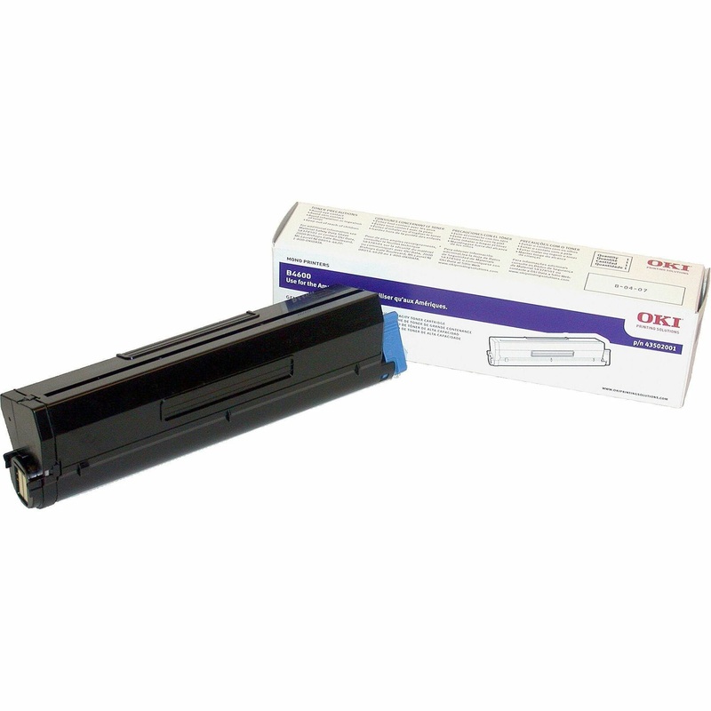 Oki Original Toner Cartridge – LED – 7000 Pages – Black – 1 Each