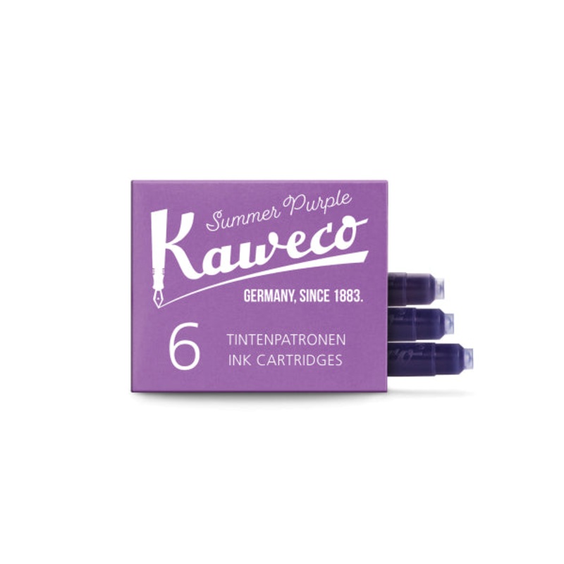 Kaweco Ink Cartridges Summer Purple 6-Pack