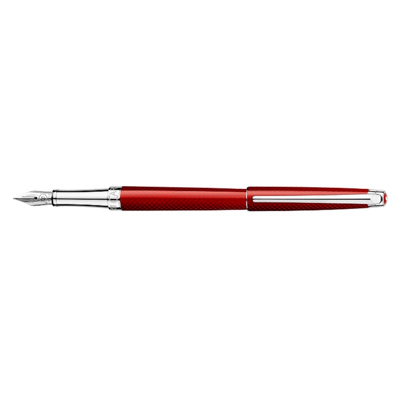 Caran d’Ache Rouge Carmin LEMAN SLIM Fountain Pen