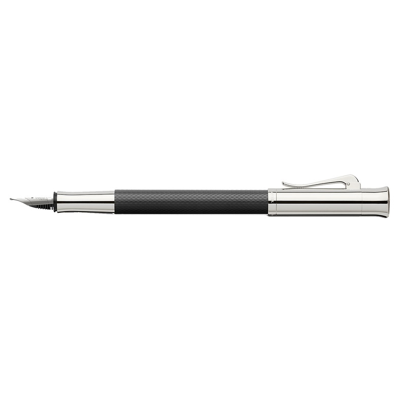 Graf Von Faber-Castell Fountain Pen Guilloche Black