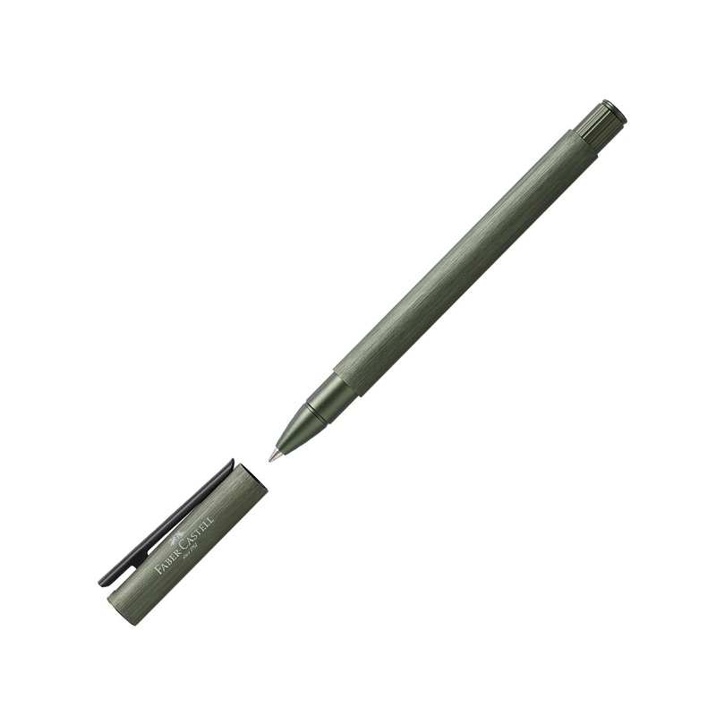Faber Castell Neo Slim Aluminum Rollerball Pen – Olive Green
