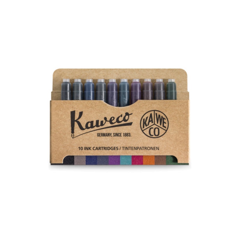 Kaweco ink Cartridges 10-Pack Colour Mix