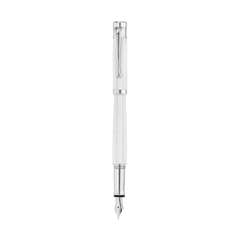 Waldmann Tango Steel Nib Fountain Pen – Brilliant White Lacquer