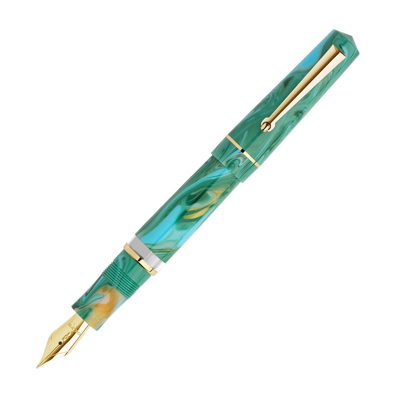 Delta Duna Fountain Pen – Vortex Green Extra-Fine