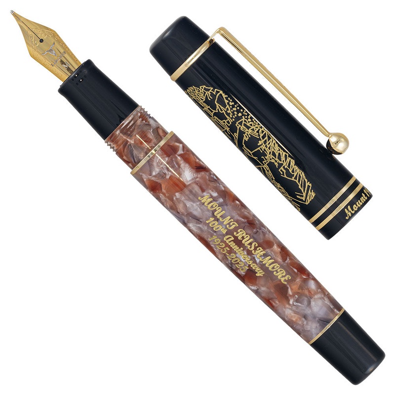 LeBOEUF Limited Edition Icon 100th Anniversary Mount Rushmore Fountain Pen Fine