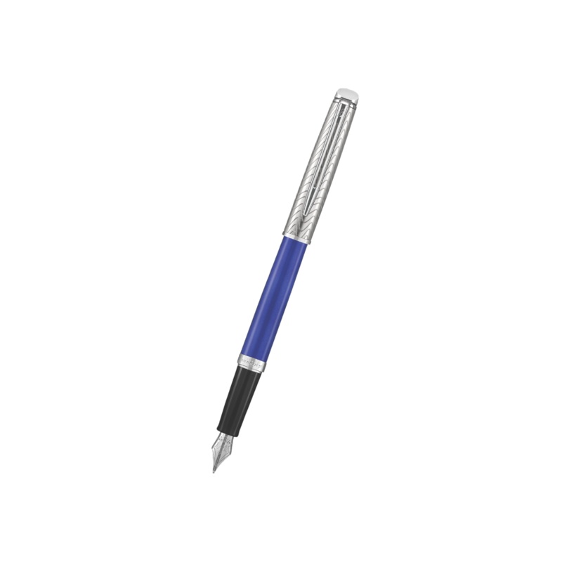 Waterman Hemisphere 18 Deluxe Blue Wave Fountain Pen – Medium (FPD 2024)