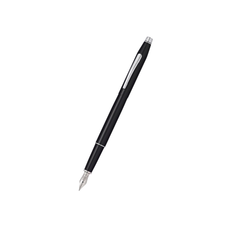 Cross Classic Century Black Lacquer Fountain Pen Fine