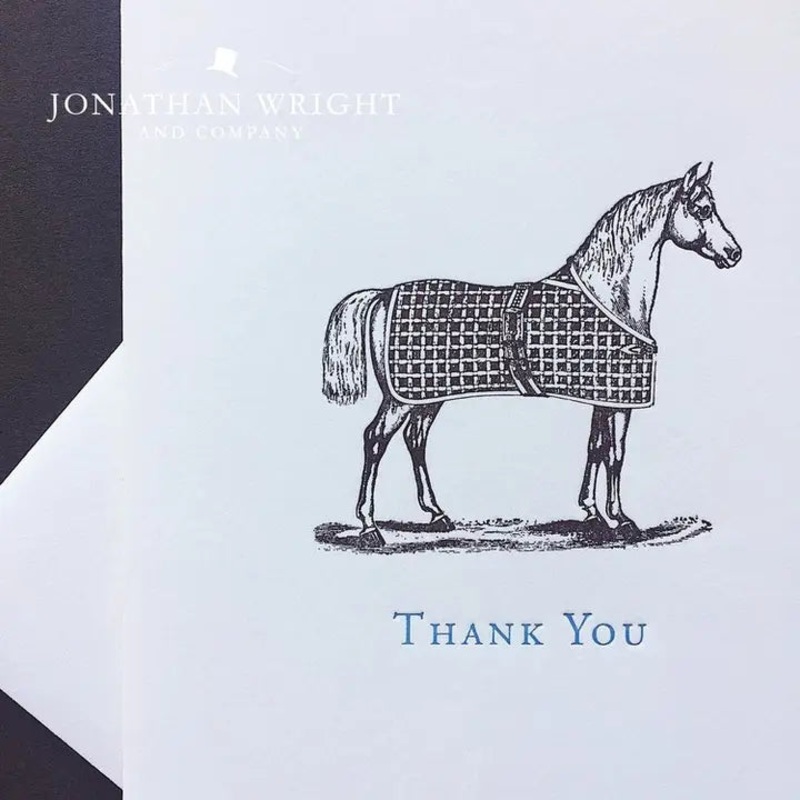 Jonathan Wright and Company -Equestrian Boxed Notecards 4.25″ x  5.5″ (6ct)