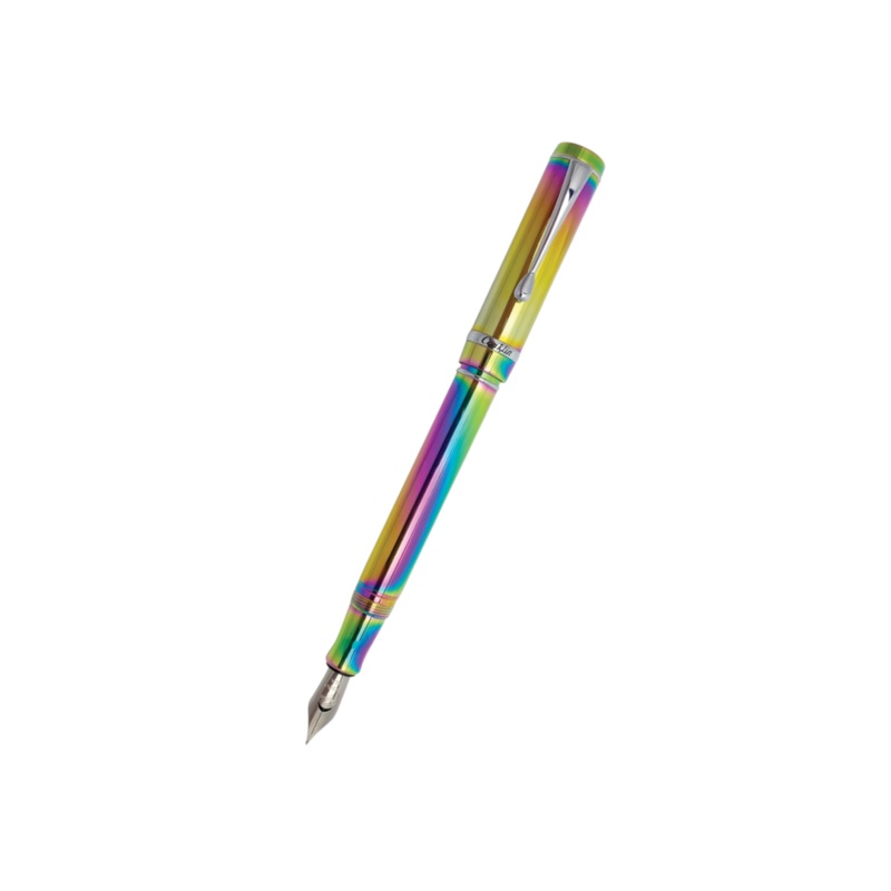 Conklin Duragraph Special Edition Fountain Pen Rainbow Broad