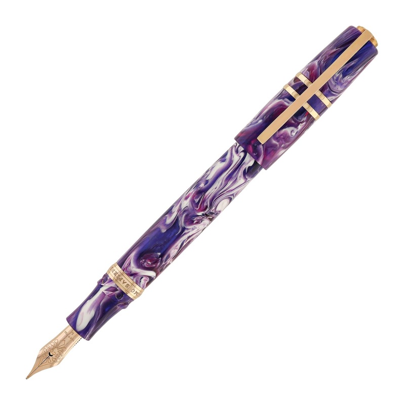 Visconti Homo Sapiens Earth Origins Fountain Pen in Aether 1.3mm Stub