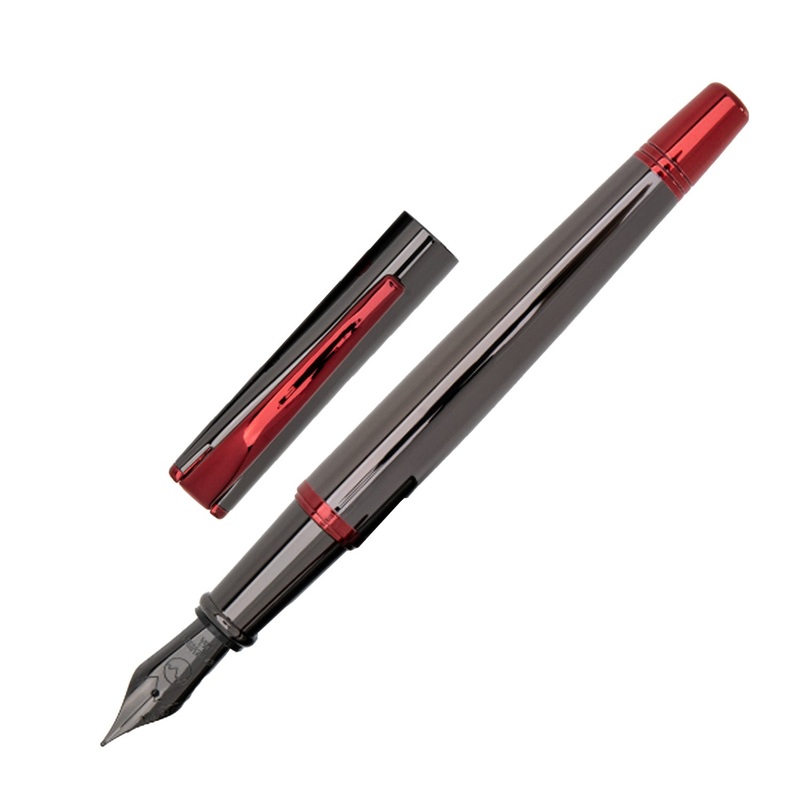 Monteverde Impressa Fountain Pen – Gunmetal RT Extra Fine