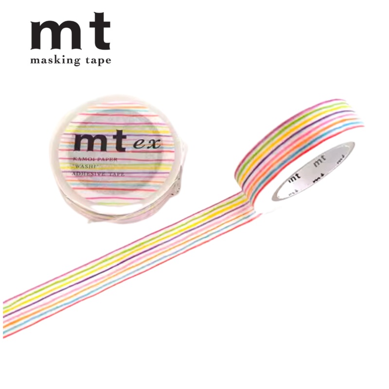 MT EX Washi Tape Iro Enpitsu Border