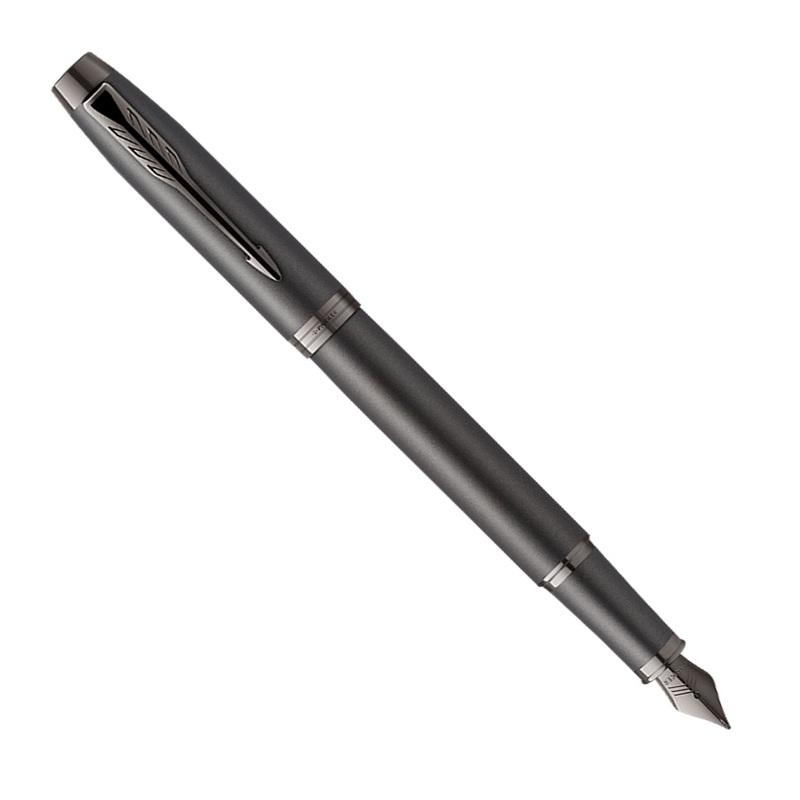 Parker IM Monochrome Titanium Fountain Pen F