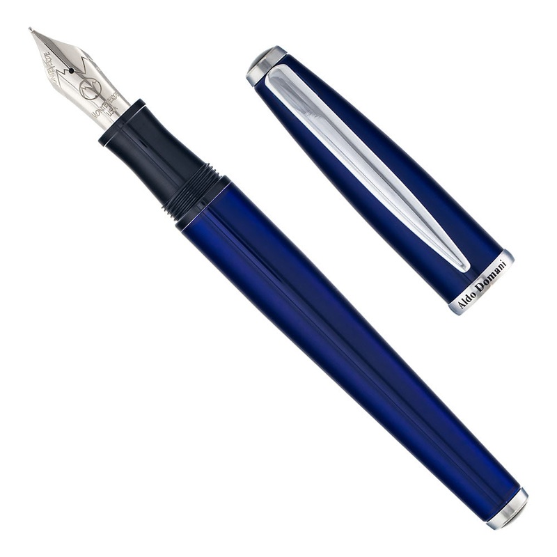 Monteverde Aldo Domani Fountain Pen Blue Extra Fine