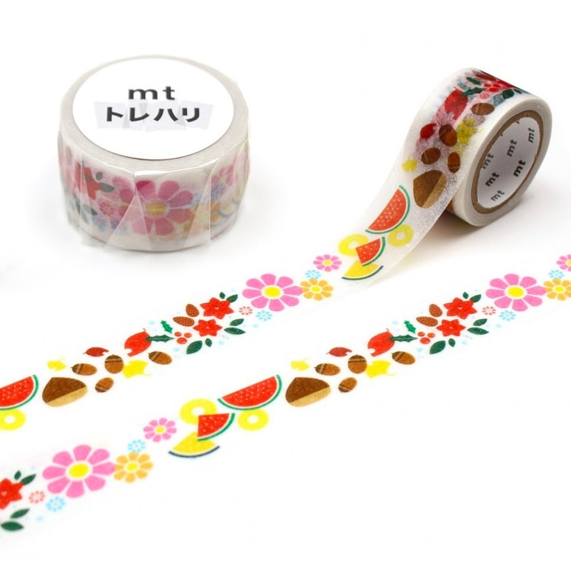 MT Trehari Washi Tape Season (Fab Tracing Paper)