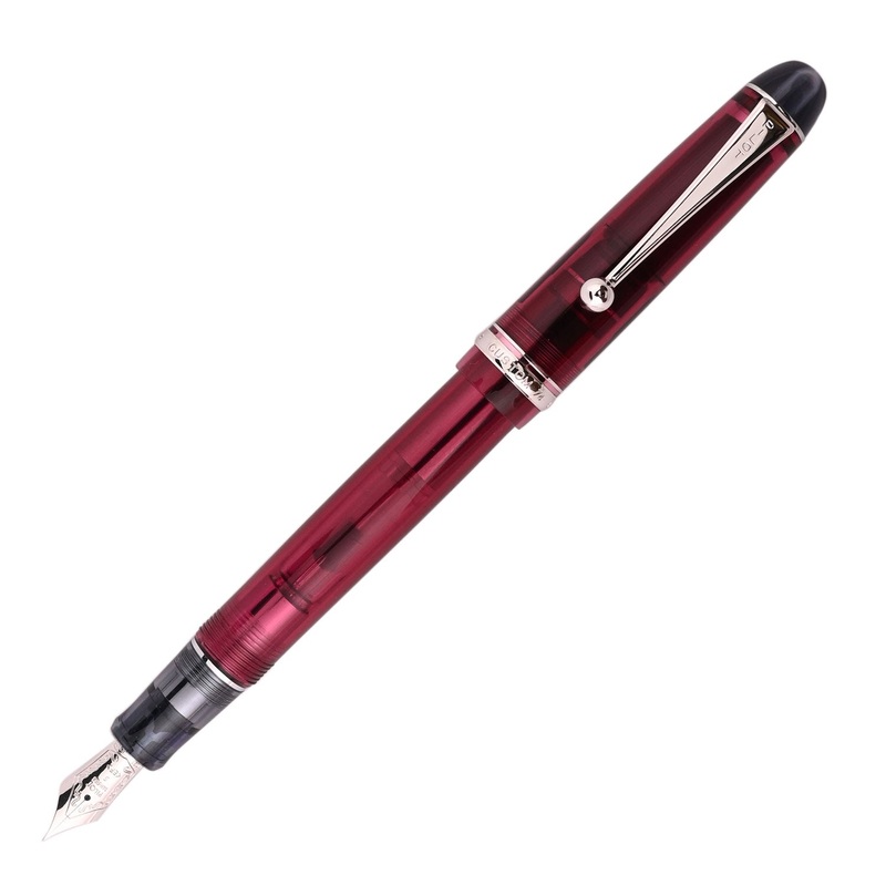 Pilot Custom 74 Fountain Pen – Tinted Wine Red CT Extra Fine