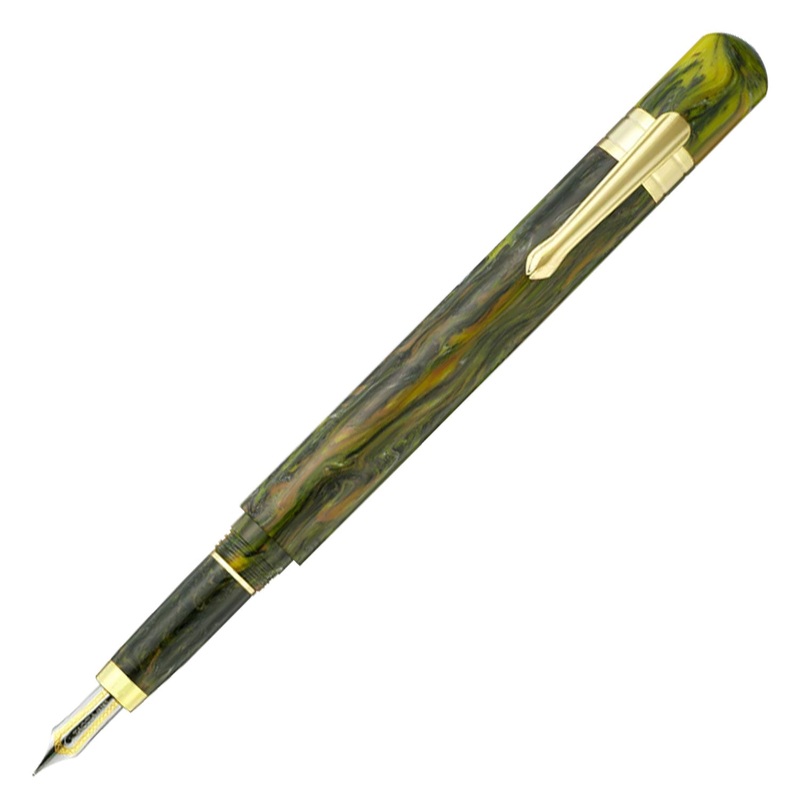 Taccia Covenant Fountain Pen – Bumblebee Jasper Extra Fine