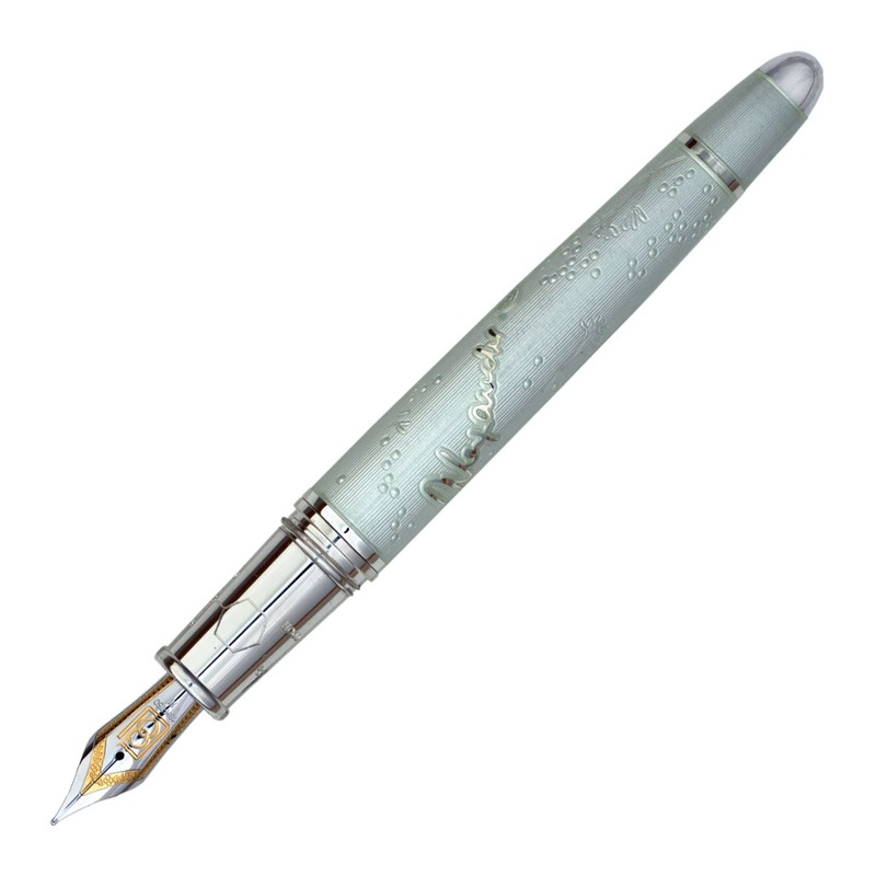 David Oscarson Sir Alexander Fleming White – Fountain Pen Fine