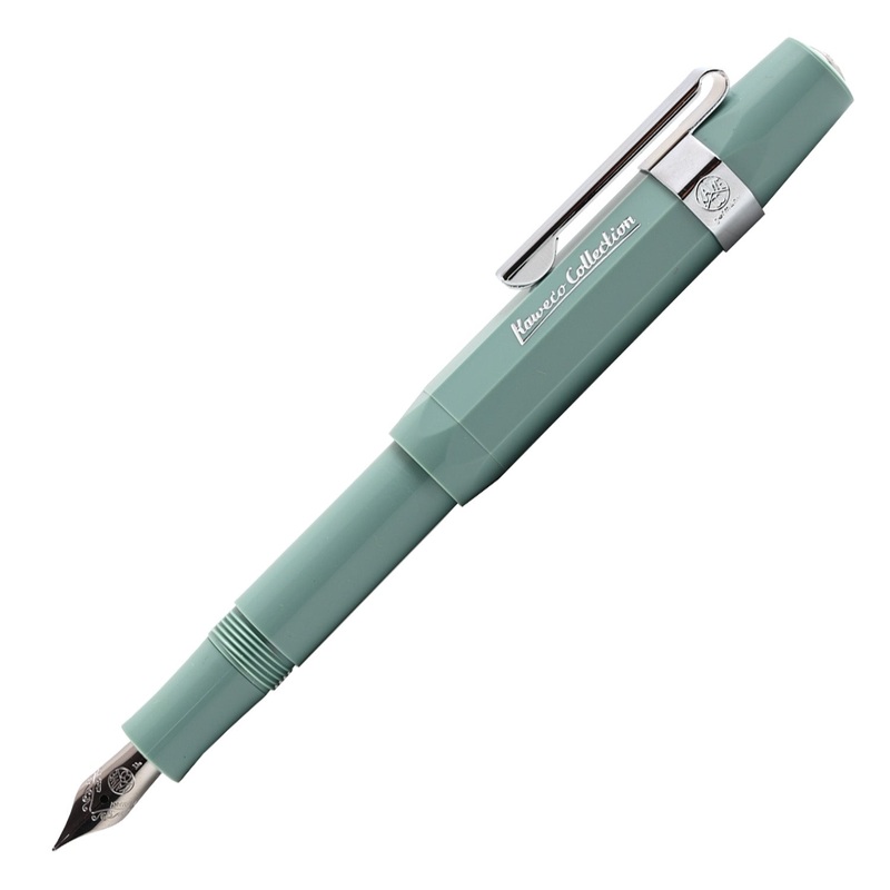 Kaweco Collection Fountain Pen with Optional Clip – Smooth Sage (Special Edition) Extra Fine