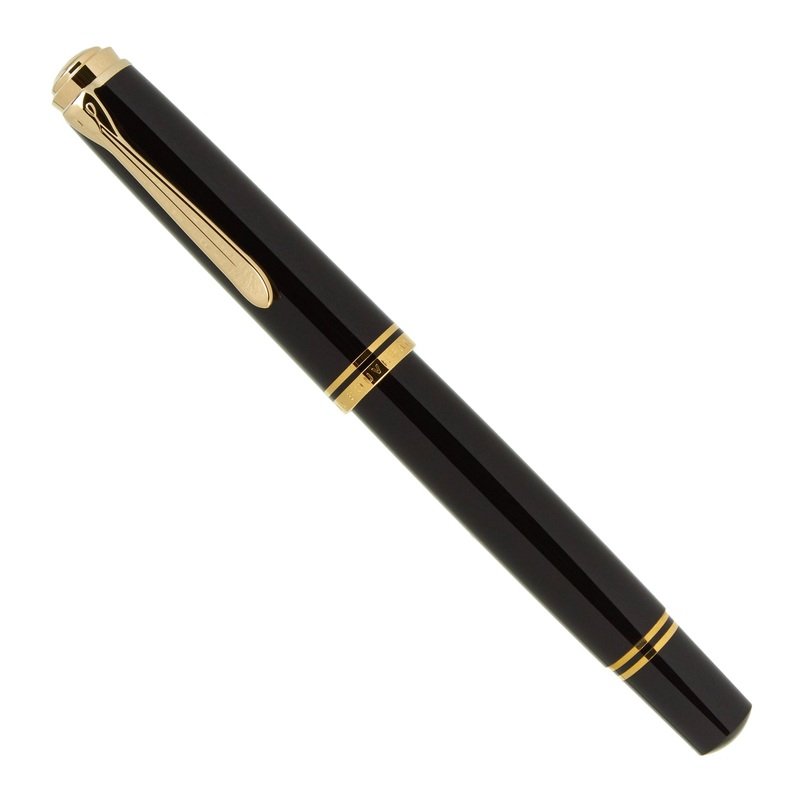 Pelikan Souvern M800 Black w/Gold Trim- Fountain Pen M