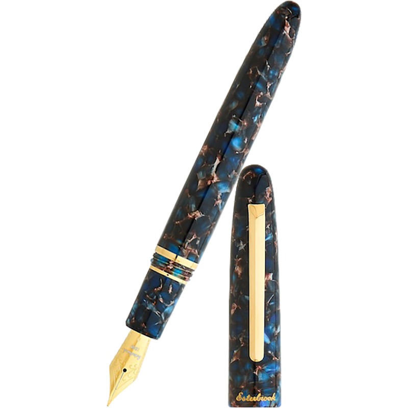 Esterbrook Estie Fountain Pen – Nouveau Bleu – Gold Trim Extra Fine