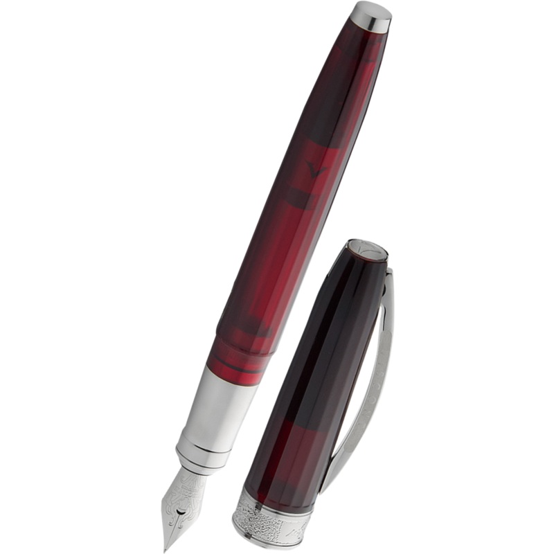 Visconti Michelangelo Fountain Pen – Red Fine