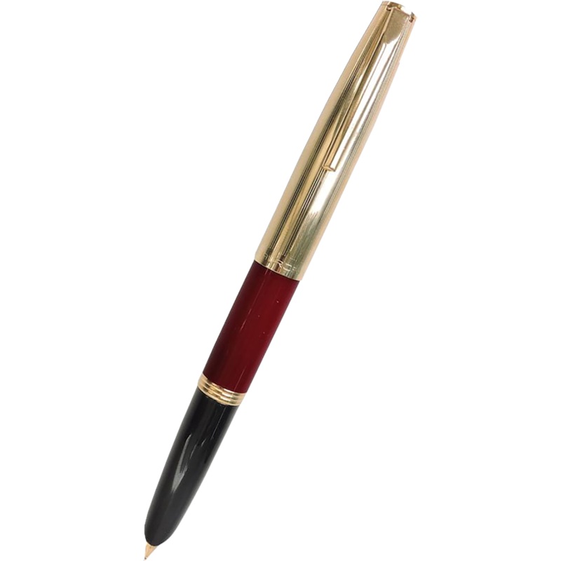 Aurora Duo Cart Fountain Pen – Burgundy – Medium